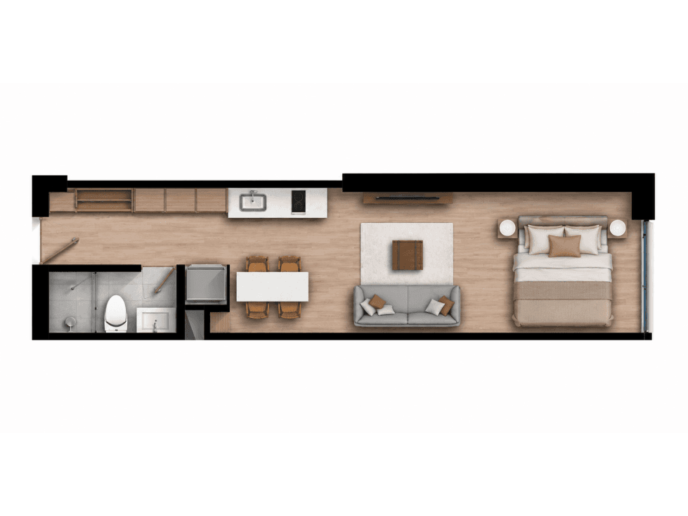 Apartaestudio en Venta en Chapinero Alto, Bogotá