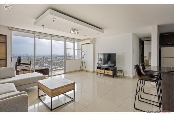 Full Generator, Pool, Ocean Front, Security 24hrs, en Carolina - Isla Verde Puerto Rico
Apartamento en Condominio-Plaza Del Mar de 2 Cuartos y 2 Baños