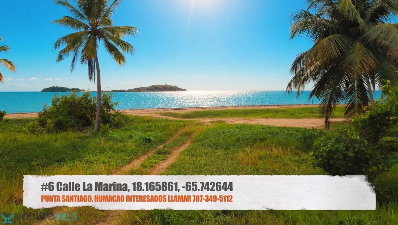 Oceanfront Lot in Punta Santiago, Humacao, PR