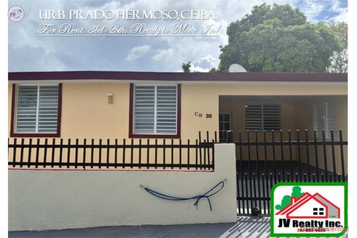 URB. PRADO HERMOSO, 3HAB-2BA *Requisitos*, en Ceiba Puerto Rico
Casa en Urbanizacion-Prado Hermoso de 3 Cuartos y 2 Baños