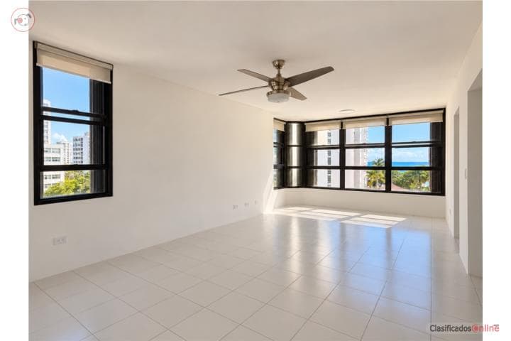 Condado a pasos de la playa hermosa vista, en San Juan - Condado-Miramar Puerto Rico
Apartamento en Condominio-Condado Camelot de 3 Cuartos y 2 Baños