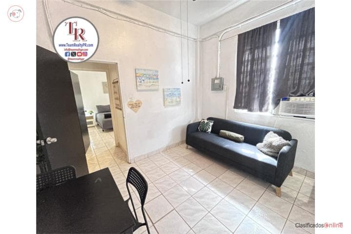 Excelente ubicación! Edificio Mi Refugio, Miramar., en San Juan - Condado-Miramar Puerto Rico
Apartamento en Sector-Miramar de 1 Cuartos y 1 Baños