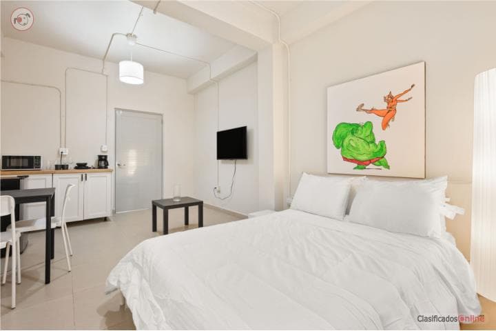 Studio en Ave. Ponce de León, en San Juan - Santurce Puerto Rico
Apartamento en Barrio-Santurce de Efficiency Cuartos y 1 Baños