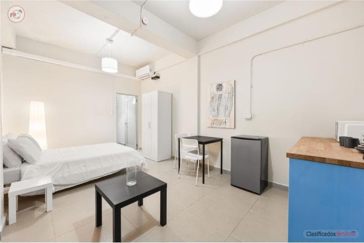 Studio en Ave. Ponce de León, en San Juan - Santurce Puerto Rico
Apartamento en Barrio-Santurce de Efficiency Cuartos y 1 Baños