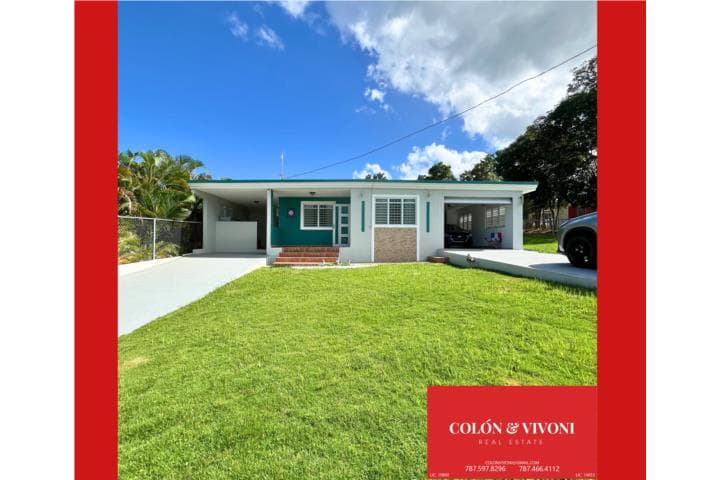 AHORA SE ACEPTA FINANCIAMENTO!,
en Aguadilla Puerto Rico Casa en Barrio - Caimital Alto