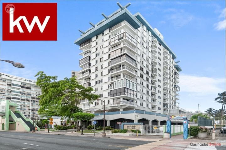 COND. CASTILLO DEL MAR - ISLA VERDE,
en Carolina - Isla Verde Puerto Rico Apartamento en Condominio - Castillo Del Mar