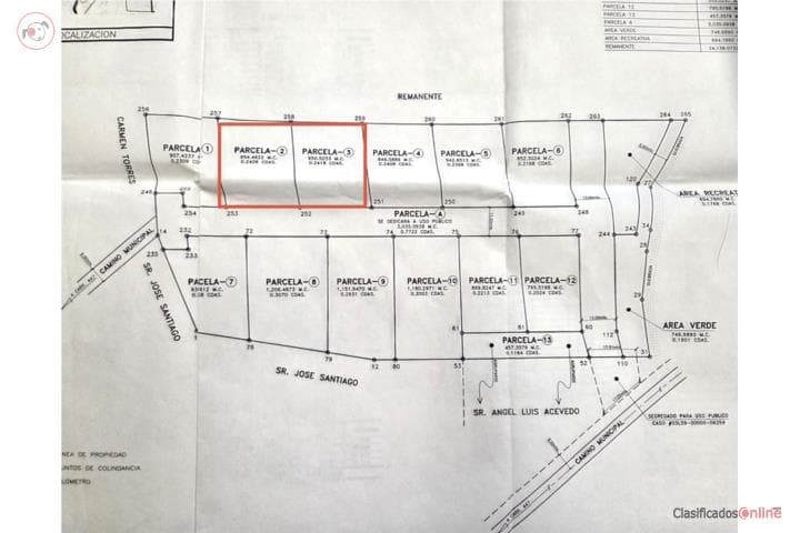 VENTA TERRENOS- Con proyecto residencial,
en San Sebastián Puerto Rico Solar en Barrio - Robles