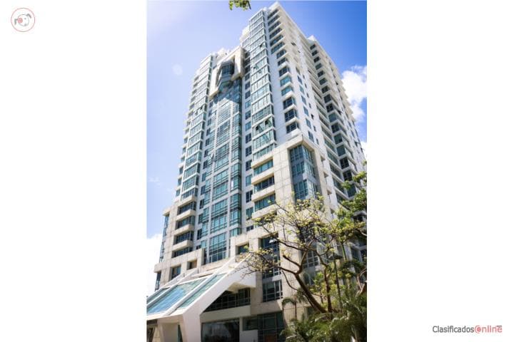 Piso Alto con Vista Directa al Mar ,
en San Juan - Condado-Miramar Puerto Rico Apartamento en Condominio - Atlantis