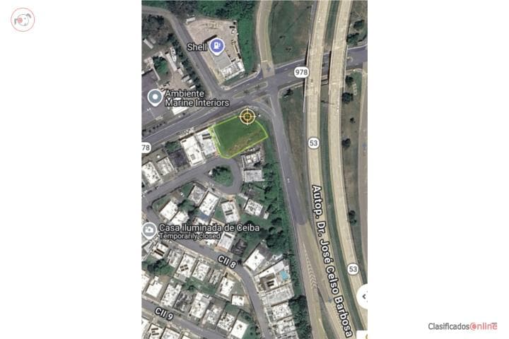 1,165m2 R-I ,
en Ceiba Puerto Rico Comercial - Lot en Urbanizacion - Jardines De Ceiba