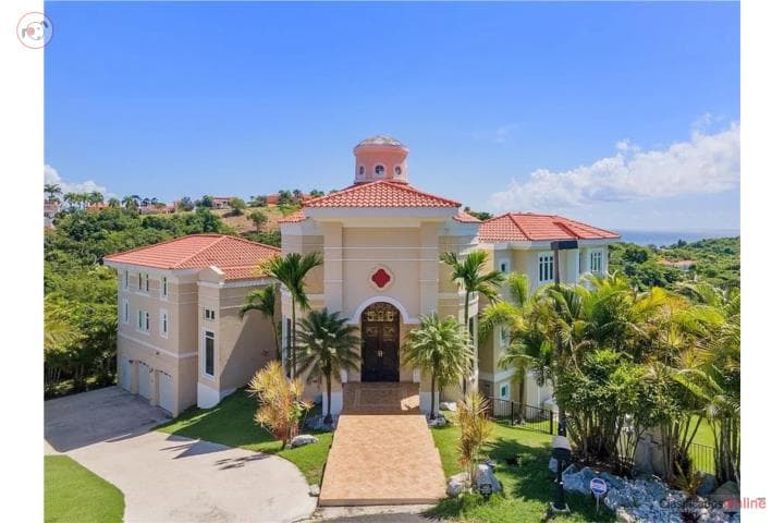 Casa Cocoloba — Mediterranean Estate,
en Humacao - Palmas Puerto Rico Casa en Urbanizacion - Shell Castle, Palmas del Mar