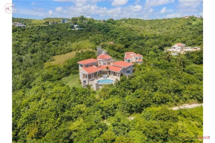 Casa Cocoloba — Mediterranean Estate,
en Humacao - Palmas Puerto Rico Casa en Urbanizacion - Shell Castle, Palmas del Mar