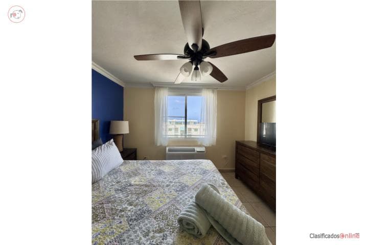 Fully Furnished 3BR Condo Ocean View Río Grande,
en Río Grande Puerto Rico Apartamento/WalkUp en Condominio - Hillside Village