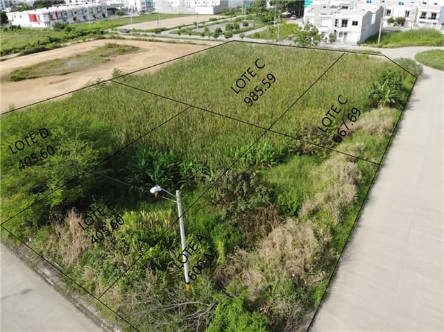 Lote en venta en Urb. Villa Nova, Montería