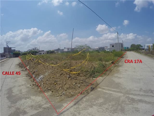 Lote en venta en Balboa, Montería