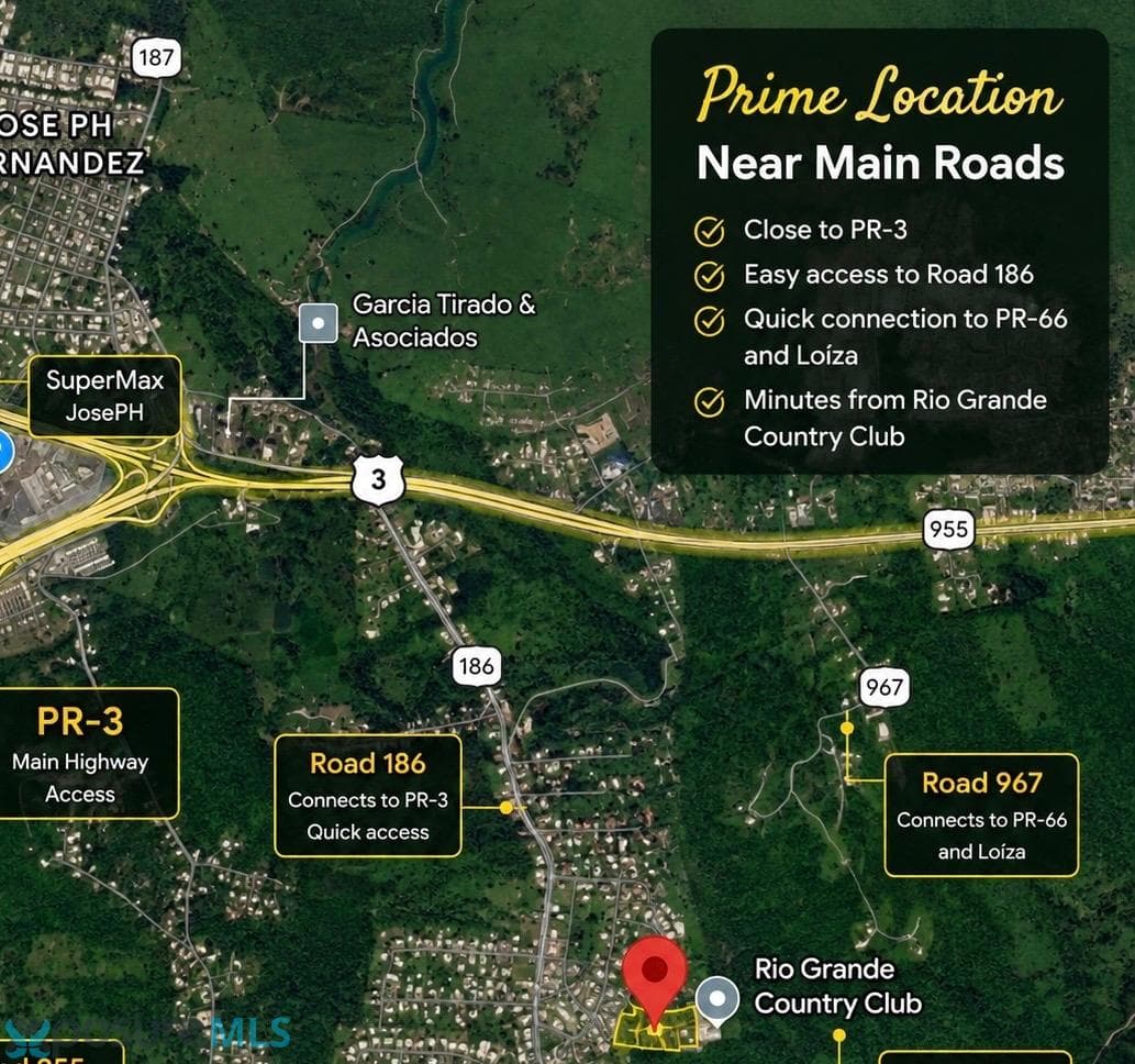 Land with a great location and ample space