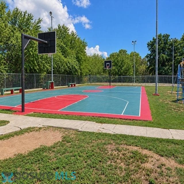 Property in a quiet, secure neighborhood with recreational areas for children.