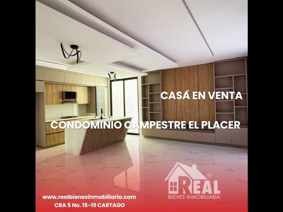 Condominio Campestre el Placer - Cartago Vía Zaragoza